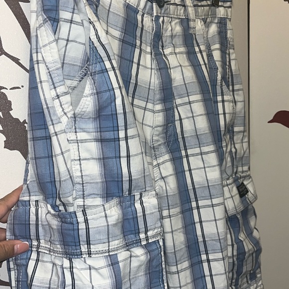 Authentic Issue Wrangler Real Comfortable Jeans Plaid Men’s Shorts NWOT $40 - Picture 6 of 13